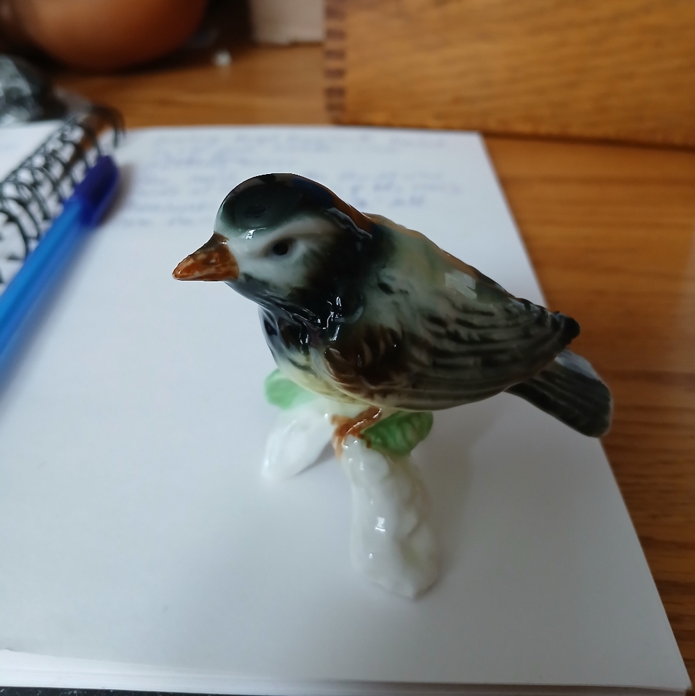 Vintage Bird Porcelain